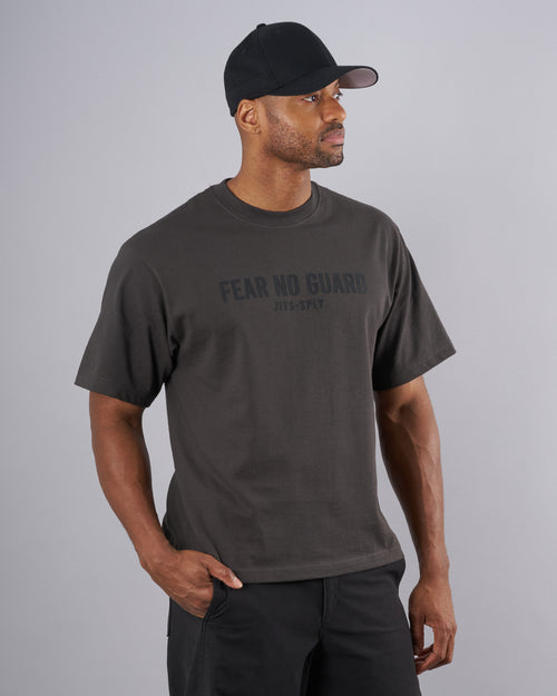 Fear No Guard - Cropped Gray T-Shirt