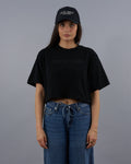 Fear No Guard - Black Crop Top